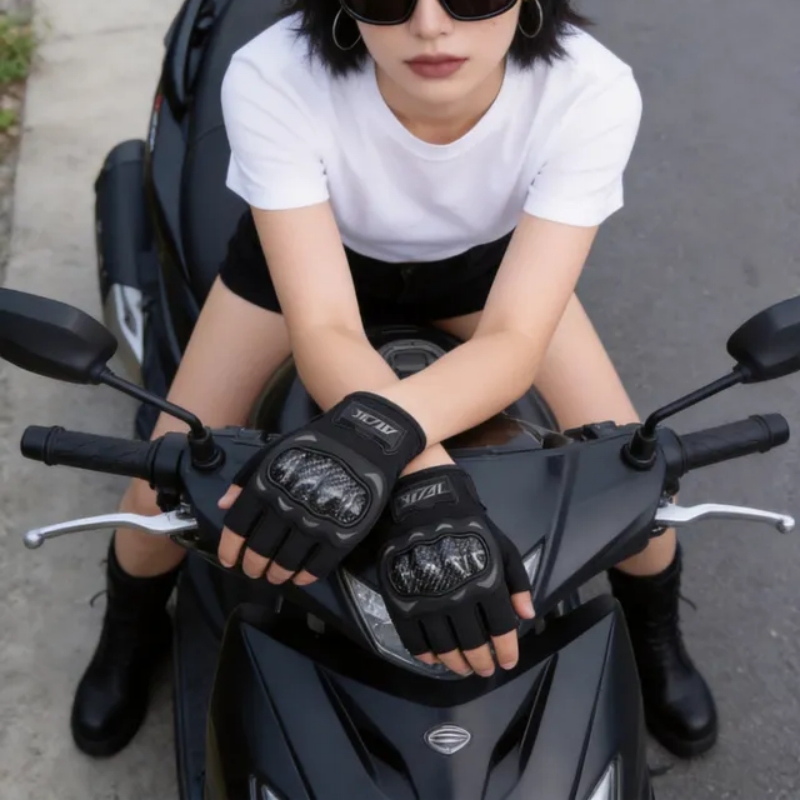 Xxl Motorcycle Gear - Мотоциклетные перчатки VEMAR с открытыми пальцами,