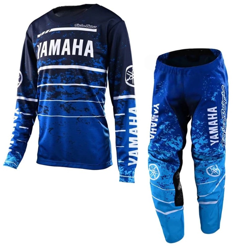 Motorcycle Gear Sleeve - Летний модный комплект Yamaha с синими