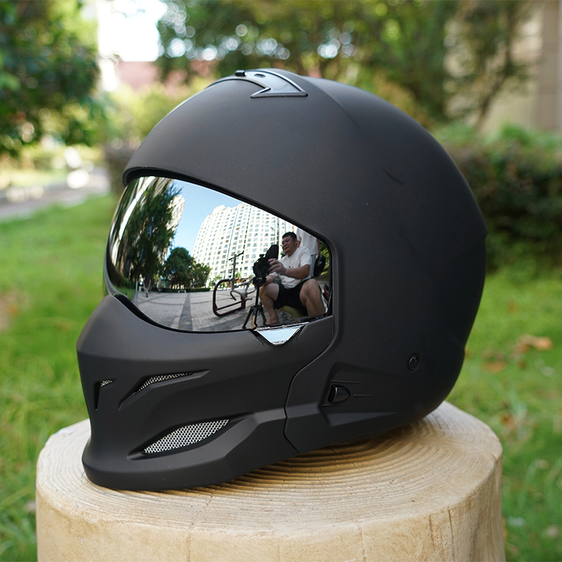 Xxl Motorcycle Gear - Мотоциклетный шлем в стиле ретро Scorpion,