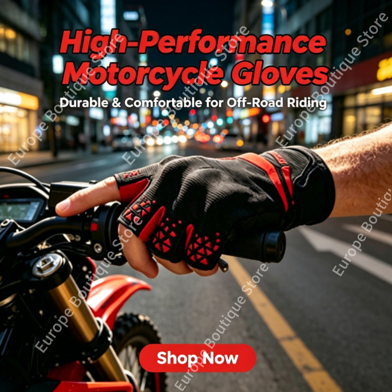 Motorcycle Gear Gloves - Новые летние мотоперчатки унисекс 2026: тонкие,