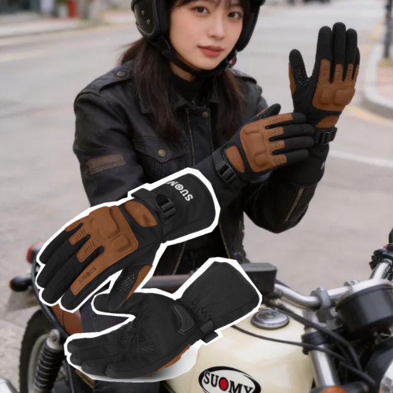 Xxl Motorcycle Gear - Зимние мотоциклетные перчатки для мужчин, водонепроницаемые,