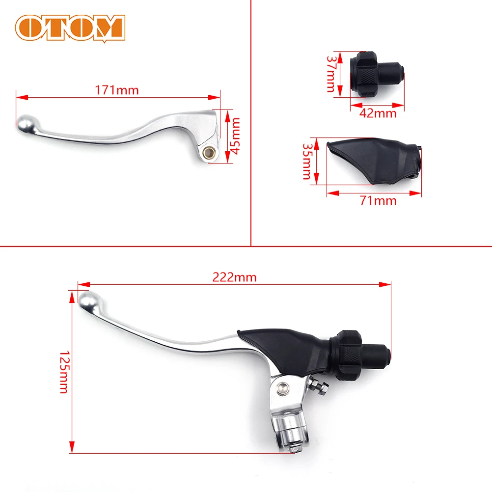 Рычаг сцепления и тормоза OTOM – обзор и цена Motorcycle Gear Sleeve